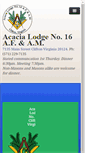 Mobile Screenshot of acacia16.org