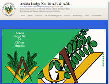 Tablet Screenshot of acacia16.org